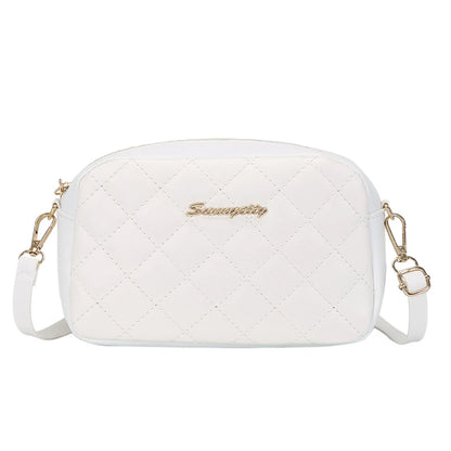 2024 Tassel Small Messenger Bag For Women Trend Lingge Embroidery Camera Female Shoulder Bag Fashion Chain Ladies Crossbody Bags