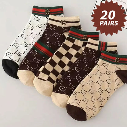 5/10 pcs Men's Thin Breathable Low-Cut Socks - Anti-Odor, Moisture-Wicking, Lightweight, Comfortable & Versatile for Daily Wear