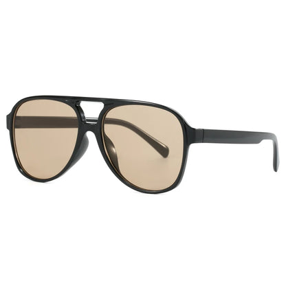 Protective Glasses Fashion Large Frame Square Women Sunglasses Colorful Lens Gradient Sun Glasses Outdoor Casual Eyewear UV400