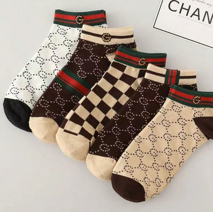 5/10 pcs Men's Thin Breathable Low-Cut Socks - Anti-Odor, Moisture-Wicking, Lightweight, Comfortable & Versatile for Daily Wear