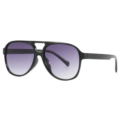 Protective Glasses Fashion Large Frame Square Women Sunglasses Colorful Lens Gradient Sun Glasses Outdoor Casual Eyewear UV400
